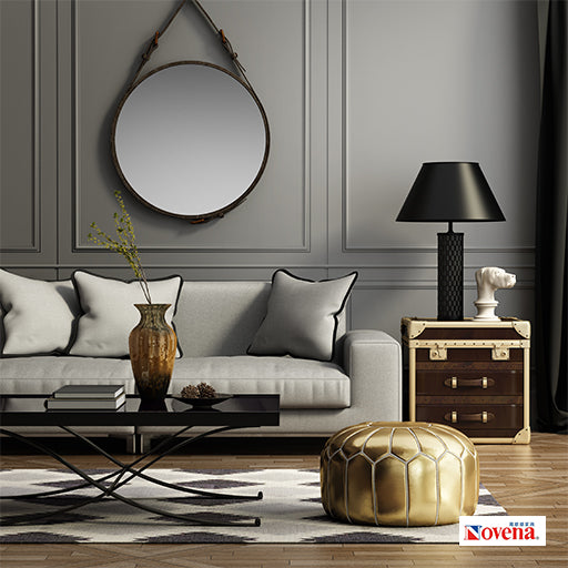 Novena Gray Sofa 