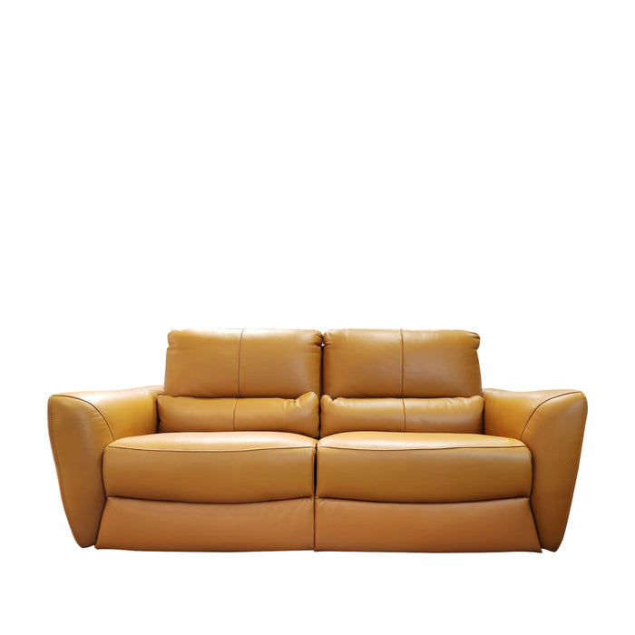 Alison 2.5 Seater Recliner Sofa, Half Leather