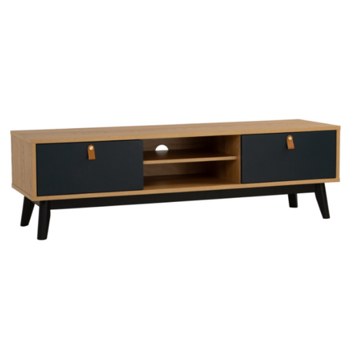 Carrie 1.5M TV Cabinet, Wood - Natural