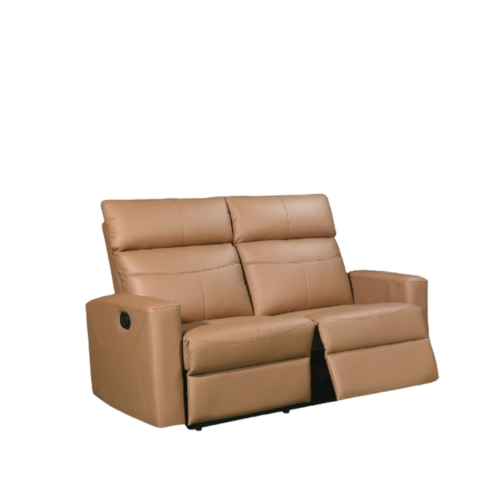 Cello 2 Seater Recliner Sofa, Half Leather