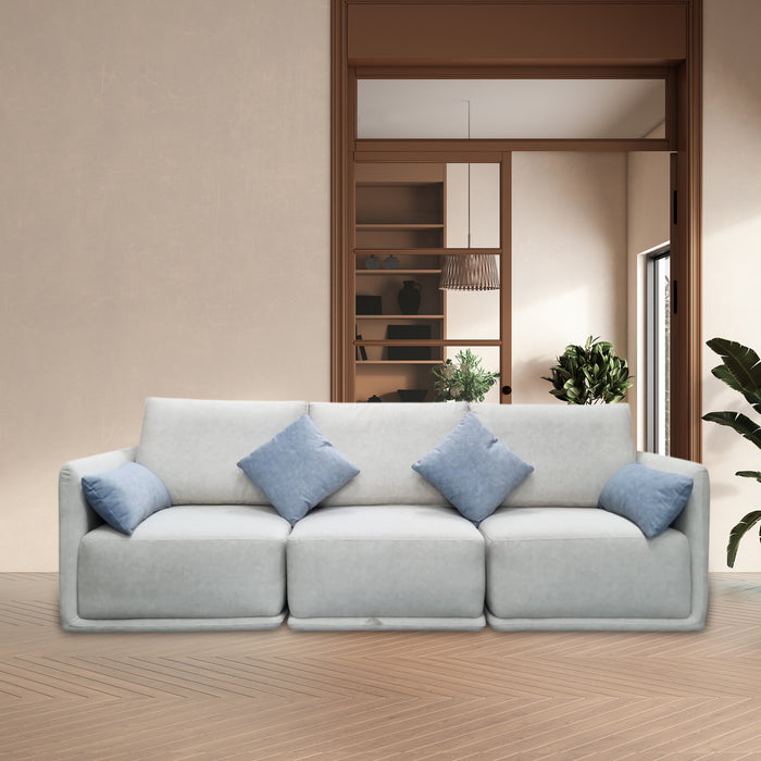 Domici 3 Seater Modular Sofa, Fabric