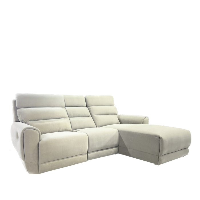 Donatello L-Shaped Recliner Sofa, Fabric