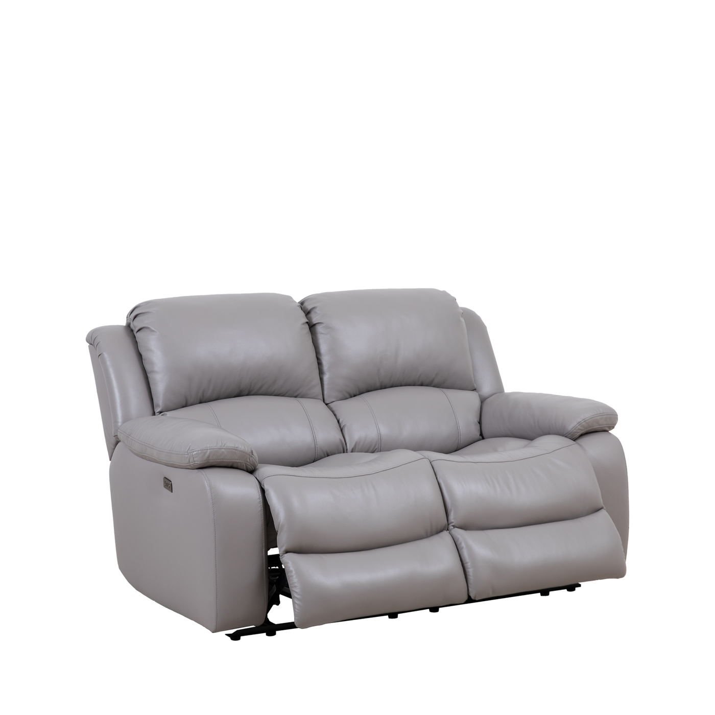 Elza 2 Seater Electric Recliner Sofa Half Leather Novena Furniture Singapore