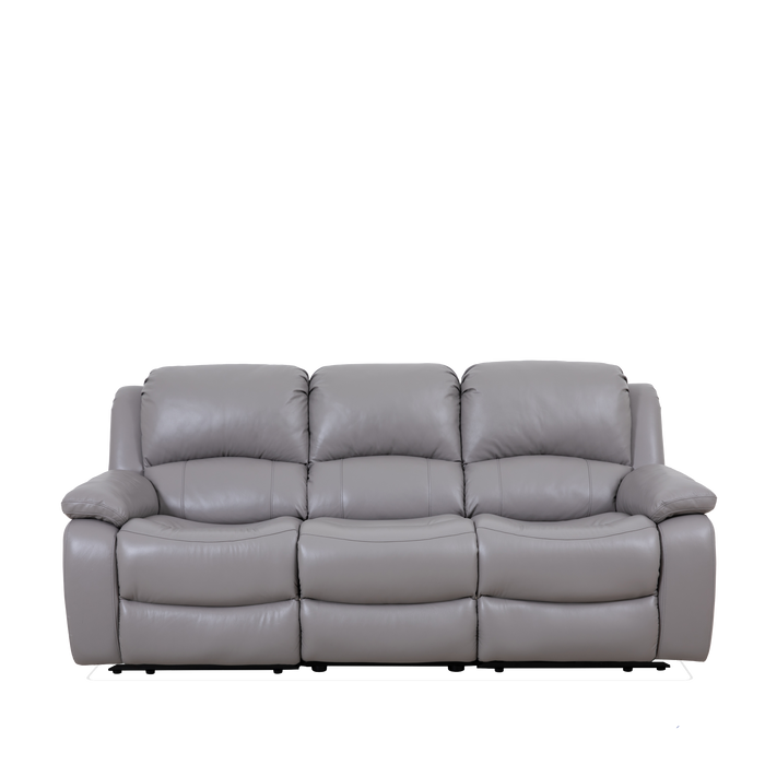 Elza 3 Seater Electric Recliner Sofa, Half Leather - Novena Furniture Singapore