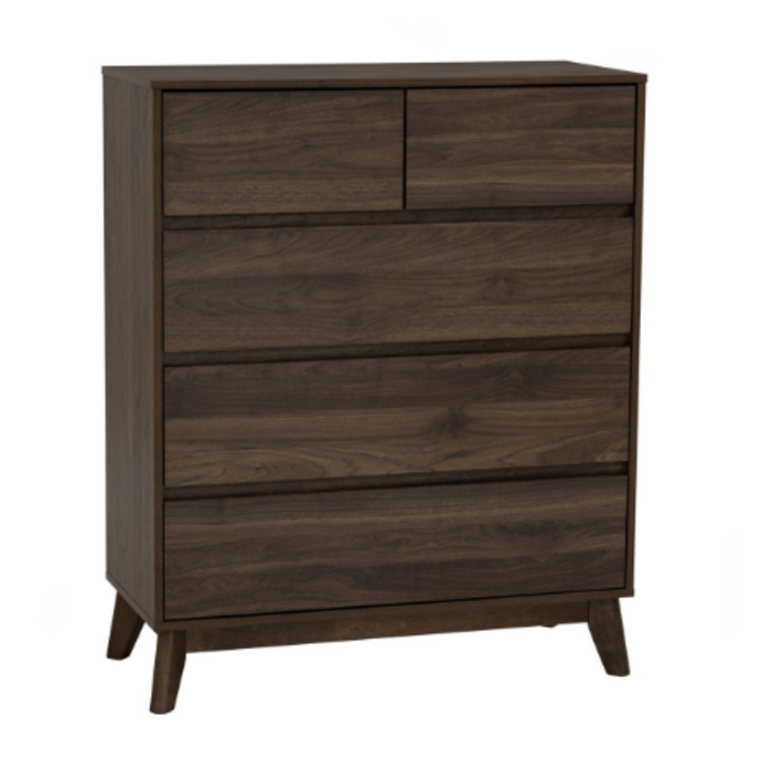 Hirai Tall Sideboard, Wood - Walnut