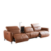 Kazuno 3.5 Electric Recliner Sofa (without Console Box), Half Leather - Novena Furniture Singapore