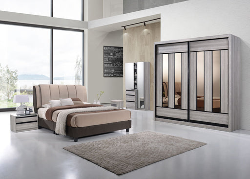 Mendy 5FT Custom Wardrobe - Novena Furniture Singapore