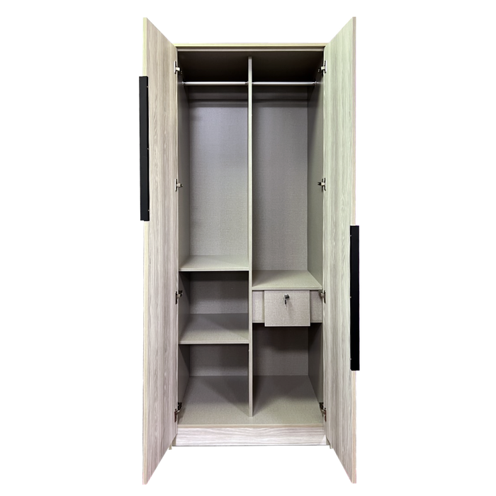 Madrid 2 Door Wardrobe - Novena Furniture Singapore