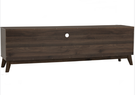 Oxford II 1.8m TV Cabinet, Wood - Walnut