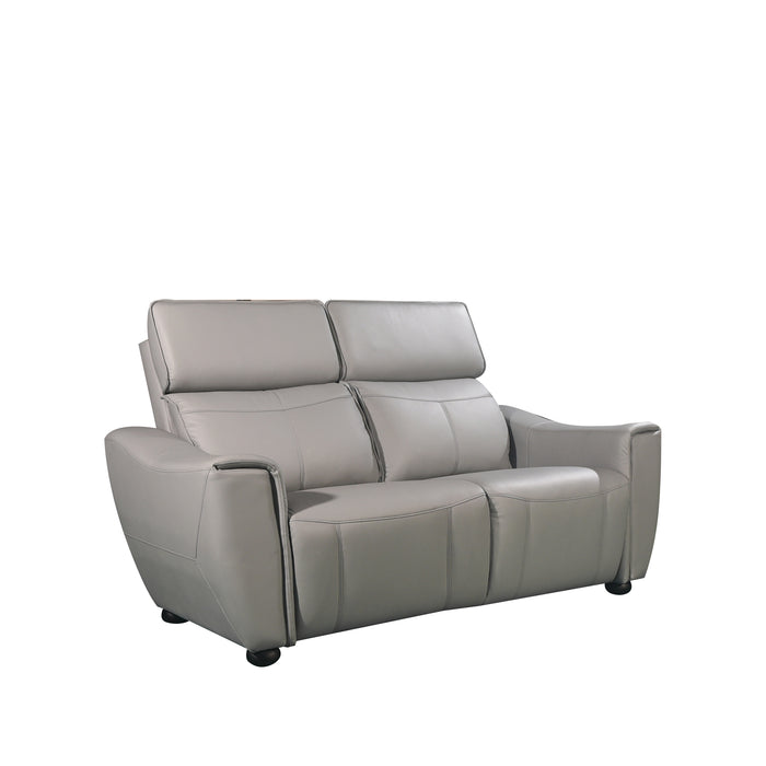 Roberto 2 Seater Sofa, Half Leather