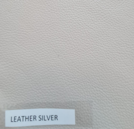 Klaus L-Shaped Sofa, Half Leather
