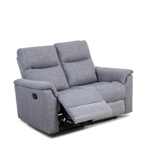 Zayn 2 Seater Recliner Sofa, Fabric - Novena Furniture Singapore