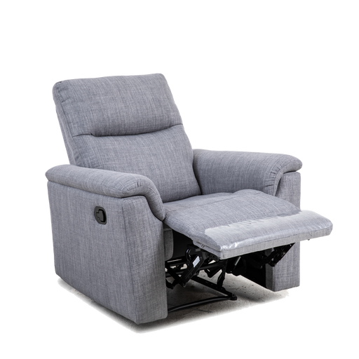 Zayn Recliner Armchair, Fabric - Novena Furniture Singapore