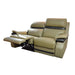 Jaiman 2 Seater Recliner Sofa, Half Leather - Novena Furniture Singapore