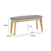 Alice Dining Bench - Novena Furniture Singapore