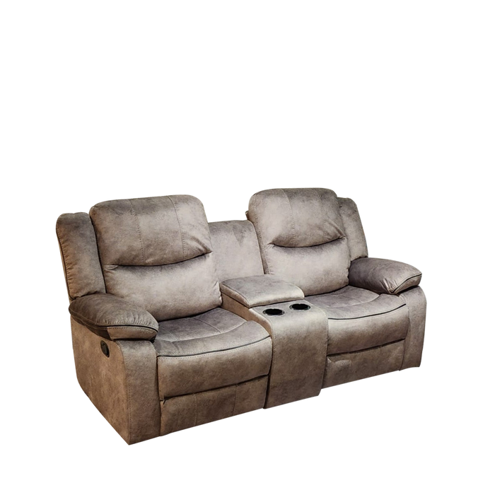 Anton 2 Seater Rocking Recliner Sofa, Fabric - Novena Furniture Singapore