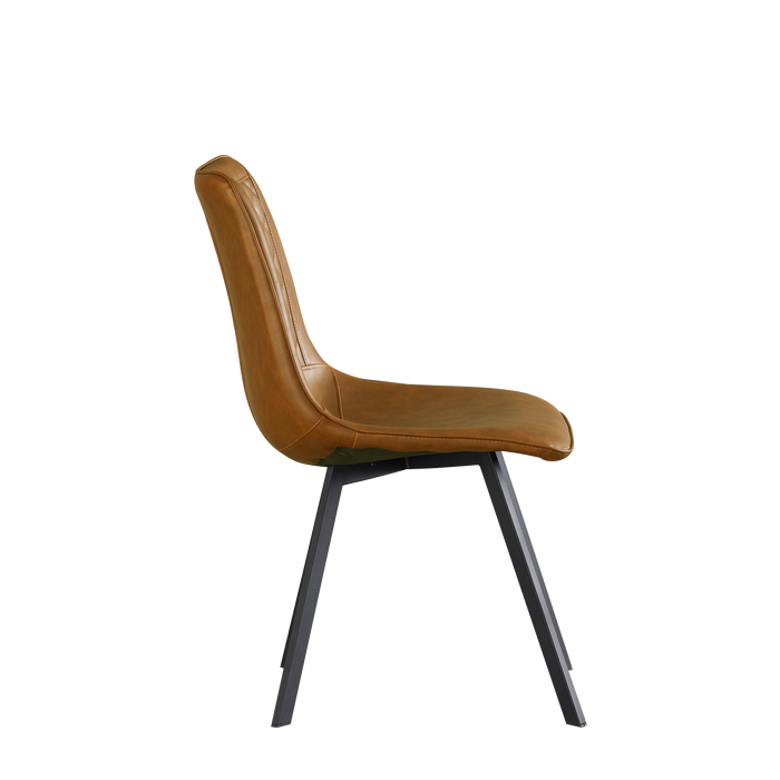 Cabin Dining Chair, Synthetic Leather - Novena Furniture Singapore