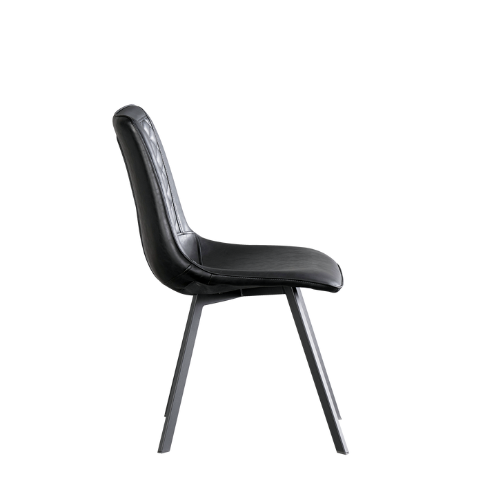 Cabin Dining Chair, Synthetic Leather - Novena Furniture Singapore