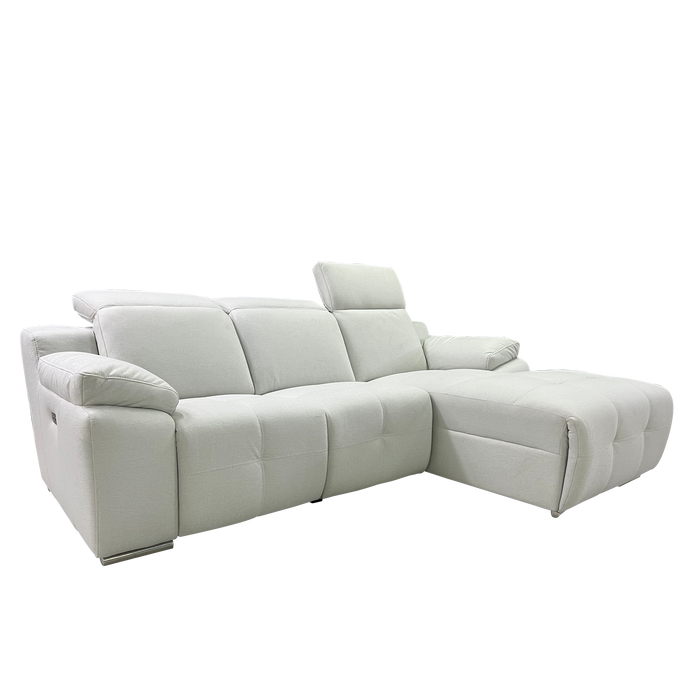 Carrie L-Shaped Recliner Sofa, Fabric - Novena Furniture Singapore