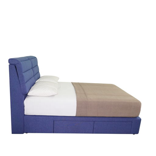 Charlton Upholstered Bed - Novena Furniture Singapore