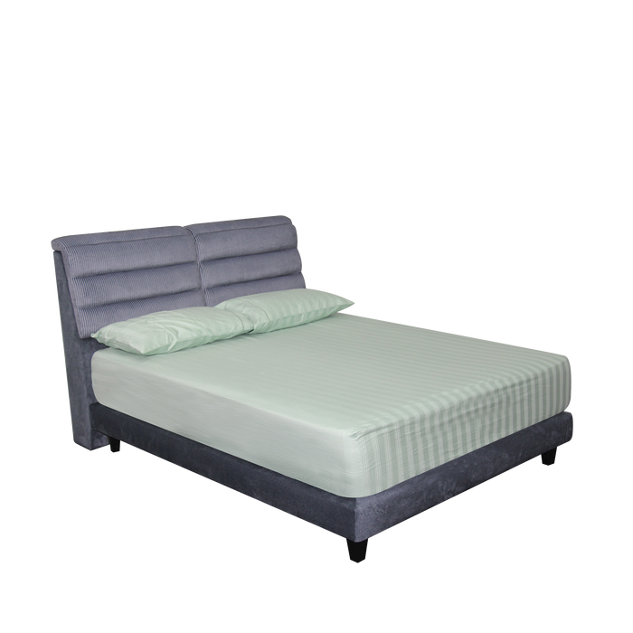 Charlton Upholstered Bed - Novena Furniture Singapore