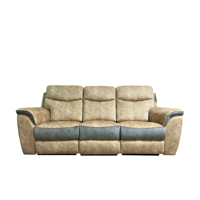 Chelsea 3 Seater Recliner Sofa, Fabric - Novena Furniture Singapore