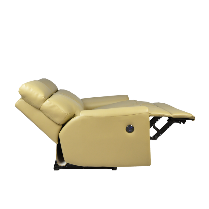 Clyde 2 Seater Electric Recliner Sofa, Simulated Leather - Novena Furniture Singapore