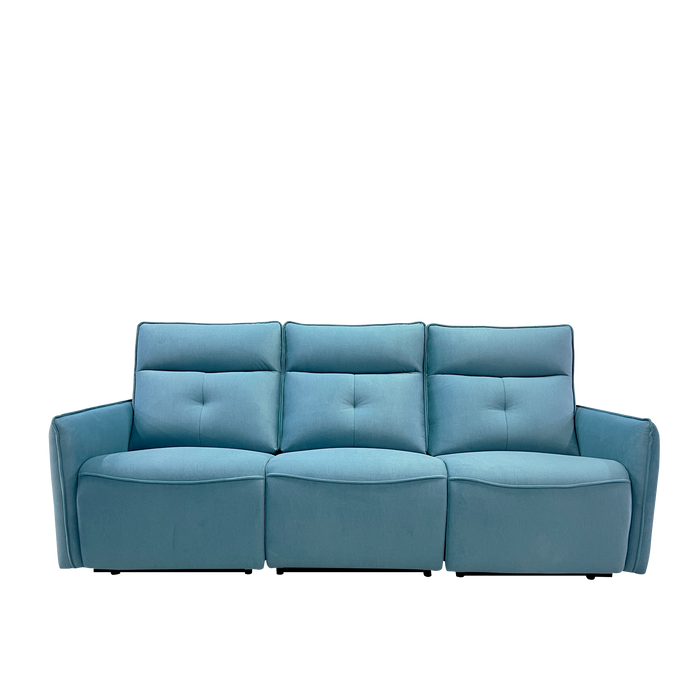 Daisy 3 Seater Recliner Sofa, Fabric - Novena Furniture Singapore