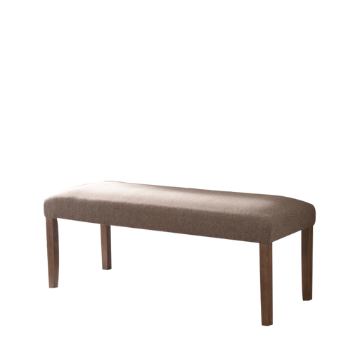 Damica Bench, Wood - Cocoa - Novena Furniture Singapore