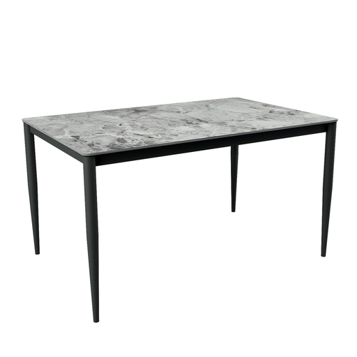 Domici 1.4m Dining Table, Sintered Stone - Novena Furniture Singapore