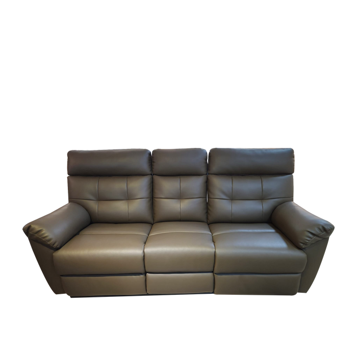 Emma 3 Seater Recliner Sofa, Simulated Leather - Novena Furniture Singapore