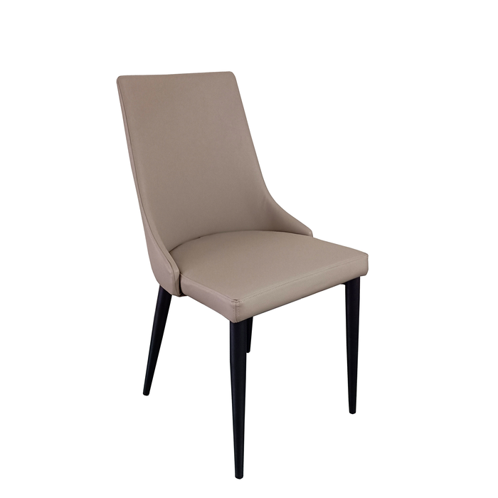 Enrico Dining Chair, Simulated Leather - Novena Furniture Singapore