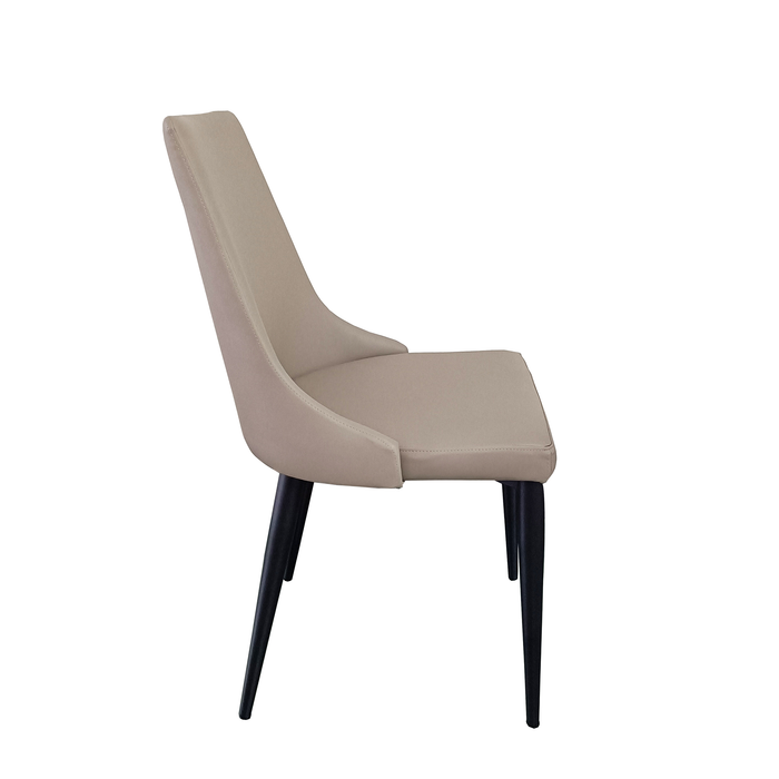 Enrico Dining Chair, Simulated Leather - Novena Furniture Singapore