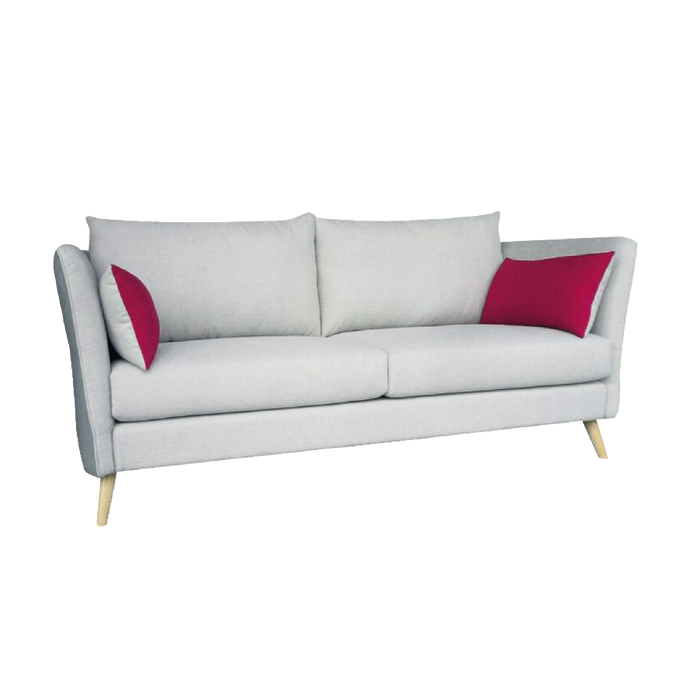 Finny 3 Seater Sofa, Fabric - Novena Furniture Singapore