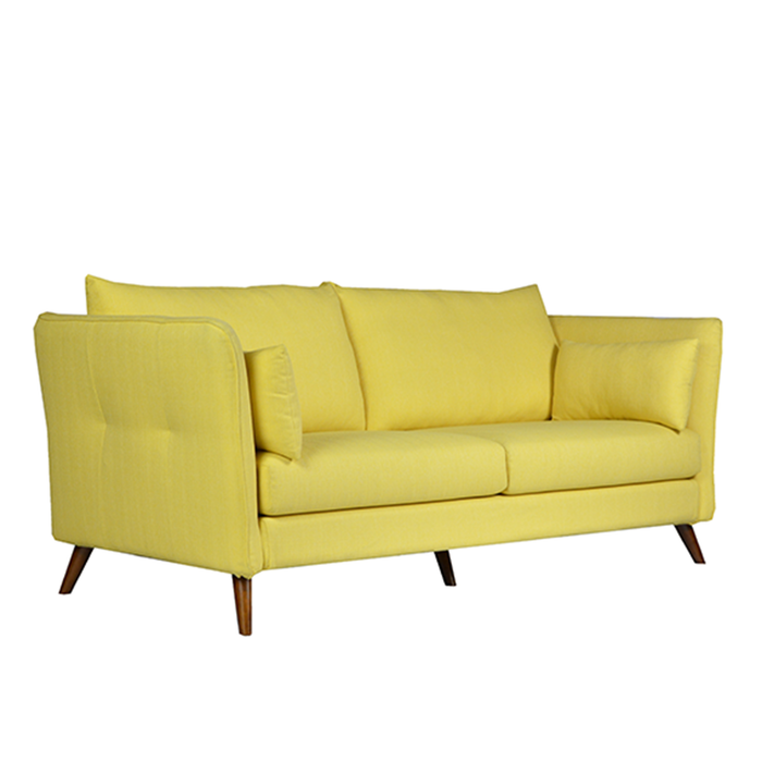 Finny 3 Seater Sofa, Fabric - Novena Furniture Singapore