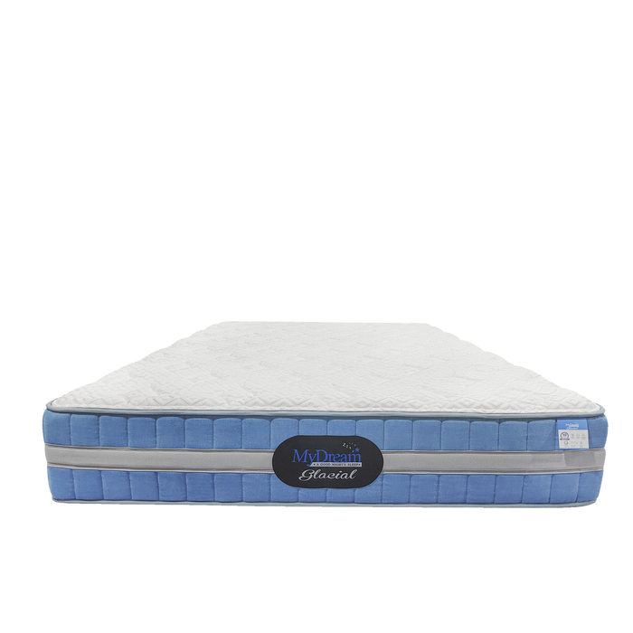 Glacial 5 Zone Individual Pocketed Spring Mattress - Novena Furniture Singapore