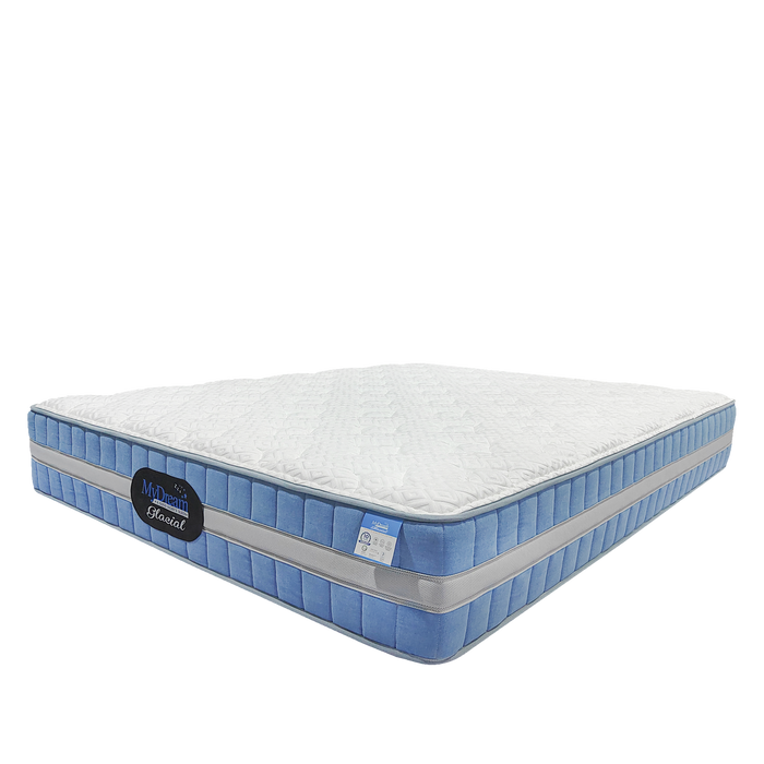 Glacial 5 Zone Individual Pocketed Spring Mattress - Novena Furniture Singapore