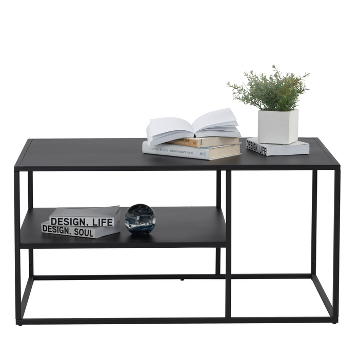 Hilda Coffee Table (Steel) - Novena Furniture Singapore