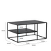 Hilda Coffee Table (Steel) - Novena Furniture Singapore