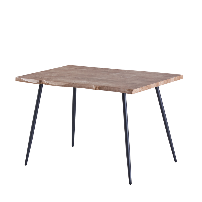 Isabel 1.2m Dining Table, Metal Legs with MDF Top - Novena Furniture Singapore