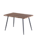 Isabel 1.2m Dining Table, Metal Legs with MDF Top - Novena Furniture Singapore