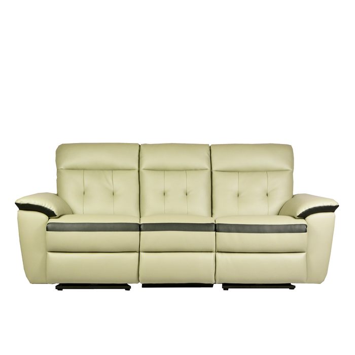 Jadyn 3 Seater Recliner Sofa, Simulated Leather - Novena Furniture Singapore