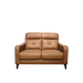 Jerome 2 Seater Sofa, Half Leather - Novena Furniture Singapore