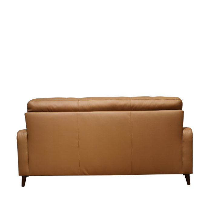 Jerome 3 Seater Sofa, Half Leather - Novena Furniture Singapore