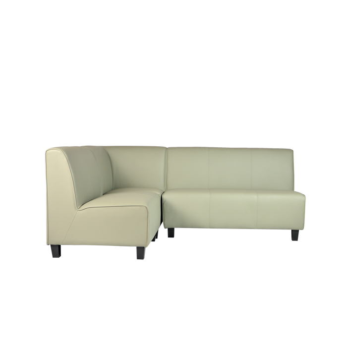 Kuhmo L-Shaped Modular Sofa, Silver - Novena Furniture Singapore