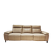 Lucy 3 Seater Recliner Sofa, Half Thick Leather - Novena Furniture Singapore