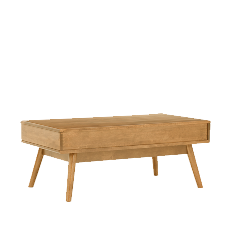 Maisy Coffee Table, Natural - Novena Furniture Singapore