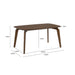 Marge 1.5m Dining Table - Novena Furniture Singapore