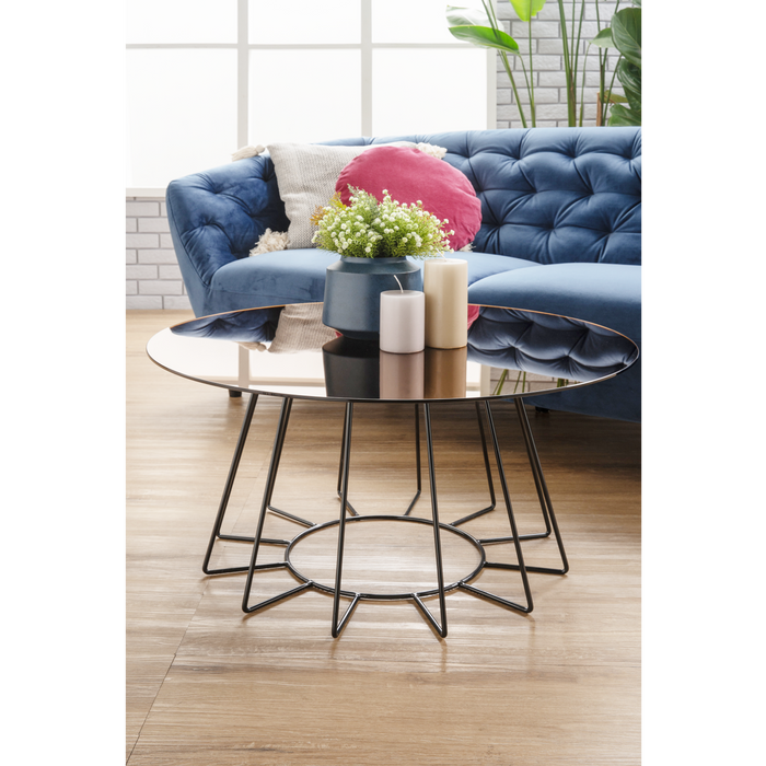 Misa Round Coffee Table - Novena Furniture Singapore