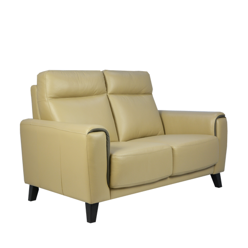 Muro 2 Seater Sofa, Full Leather - Novena Furniture Singapore